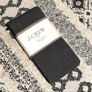 Charcoal Ribbed Knit Tights - S/M